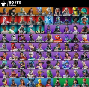 Conta Fortnite | 90 Skins | Xander | Entrega automática!