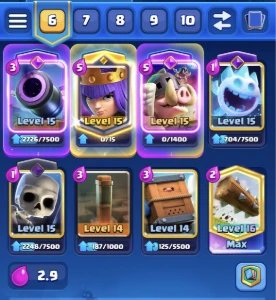 Conta Clash Royale - 8 Anos de Conta - 12K / Todas as cartas