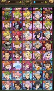 vendo conta  Seven Deadly Sins Grand Cross - Outros