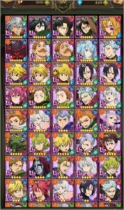 vendo conta  Seven Deadly Sins Grand Cross - Outros