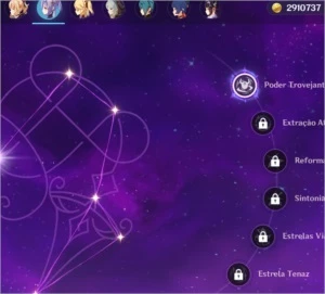 AR56 Eula c1 + pinhos, Zong C1, Ganyu + Ammos, klee+oração - Genshin Impact