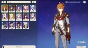 Childe 1 Constelação com Mona AR 32 - Genshin Impact