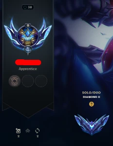 Conta Diamante Ii Main Vayne - League of Legends LOL