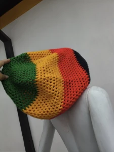 Touca big reggae - Artesanato e Personalizados