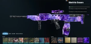 Conta Call of Duty Bo6/Warzone camo DARK MATTER COD