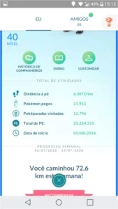 Conta Pokemon Go lvl 40 - Pokémon