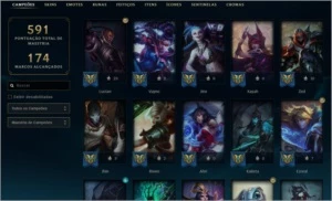 CONTA LOL PLATINA !!!! 2015 - League of Legends