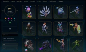 CONTA LOL PLATINA !!!! 2015 - League of Legends