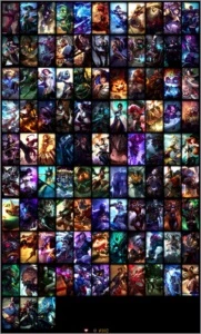 Conta Platina 1, 102 campeões, 11 skins - R$ 300,00 - League of Legends LOL