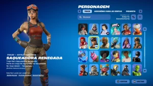 Conta Fortnite | 102 Skins | Renegade Raider