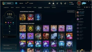 vende-se conta de lol - League of Legends