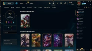 vende-se conta de lol - League of Legends