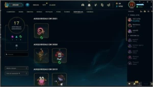 vende-se conta de lol - League of Legends