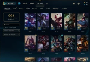 Conta Platina IV  - Season 10 - League of Legends LOL