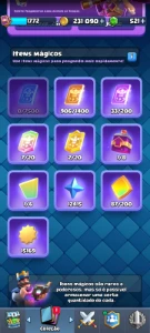 Conta Clash Royale 9 Anos