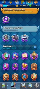 Conta Clash Royale 9 Anos