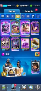 Conta Clash Royale 9 Anos