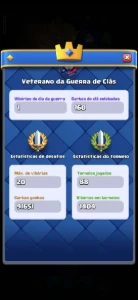 top global 12 vezes. - Clash Royale
