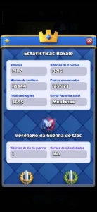 top global 12 vezes. - Clash Royale
