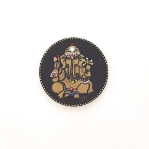Mandala Indiana Preta - Artesanato e Personalizados