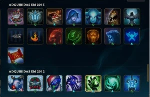Conta de LOL season 2 com Rammus Rei e Riot Singed - League of Legends
