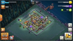 CLASH OF CLANS CV 13 e base do construtor barato!!