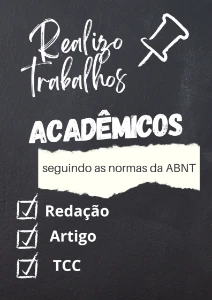 Realizo trabalhos acadêmicos. - Serviços Digitais