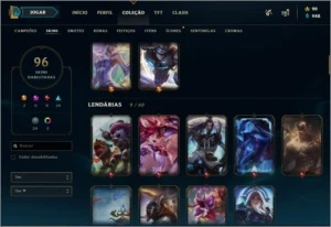 CONTA- LEAGUE OF LEGENDS -PLATINA 4 LOL