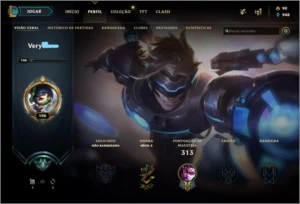 CONTA- LEAGUE OF LEGENDS -PLATINA 4 LOL