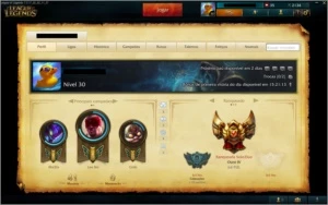 CONTA LOL 18 CHAMPS G4 - 4 SKINS - League of Legends
