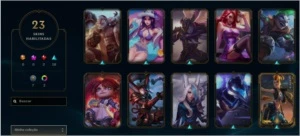 Conta League of Legends Platina varios Campeões e Skins! LOL