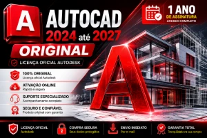 Autocad Windows & Mac - Original - 1 Ano