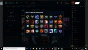 CONTA PLATINA LEAGUE OF LEGENDS LOL