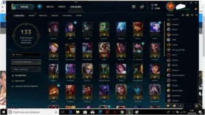 CONTA PLATINA LEAGUE OF LEGENDS LOL