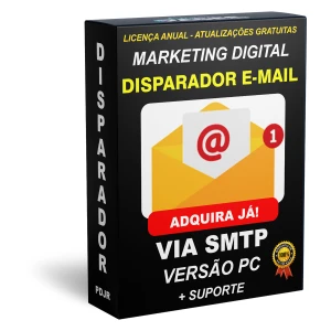 Disparador de Email Marketing via Smtp - Lic. Anual - Outros