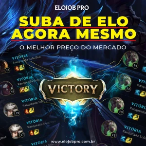 Elojob - Menor preço - League of Legends LOL