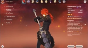 GENSHIN - DILUC E KEQING  LVL 50 - Genshin Impact