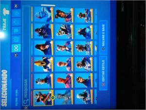 Conta fortnite temporada 1 + Salve o mundo + Skins rara