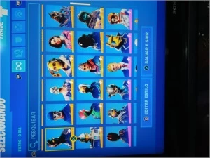 Conta fortnite temporada 1 + Salve o mundo + Skins rara