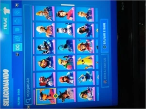 Conta fortnite temporada 1 + Salve o mundo + Skins rara