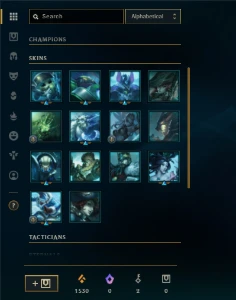 Conta Prata IV - Duality Dragon Volibear - League of Legends LOL