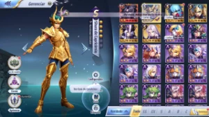 Saintseiya Awakening A-140 + 1520 Gemas Avançadas - Saint Seiya Awakening SSA