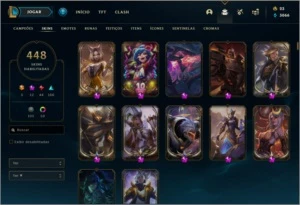 Conta LoL - 450 skins - League of Legends