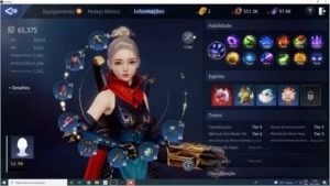 MIR 4 MIR4 ARQUEIRA SA64 LVL 66 PET E PICARETA ÉPICO