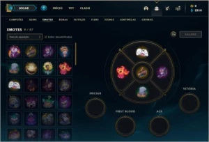 CONTA DIAMANTE 3 BARATA - League of Legends LOL