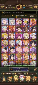 Conta top 7DS - Seven Deadly Sins
