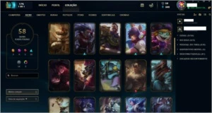 Conta Platina 1 Flex com mmr de d2 e platina 2 soloduo - LOL - League of Legends
