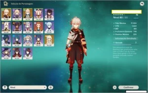 Genshin Kazuha + Jean + Amos + Atlas Celestial - Genshin Impact