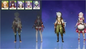 Genshin Impact - Conta com SUCROSE, RAZOR E NOELLE - AR 5
