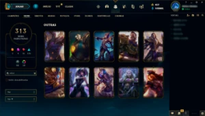 Conta lol ex Desafiante de 2011 com kayle Juíza - League of Legends